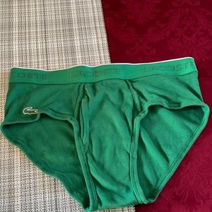 Designer Lacoste Boxer Briefs (green) for Men.